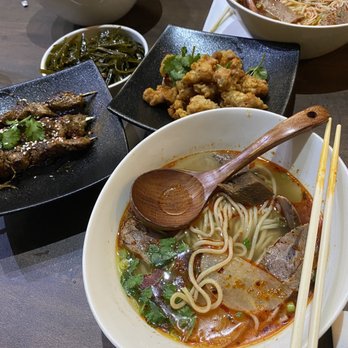 Lanner Noodles & Bar - Noodles, skewers, nuggets, seaweed salad - Noodles Near Me - Cambridge, Massachusetts