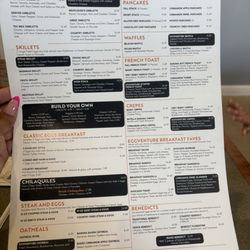 EGGVENTURE CAFE - Menu