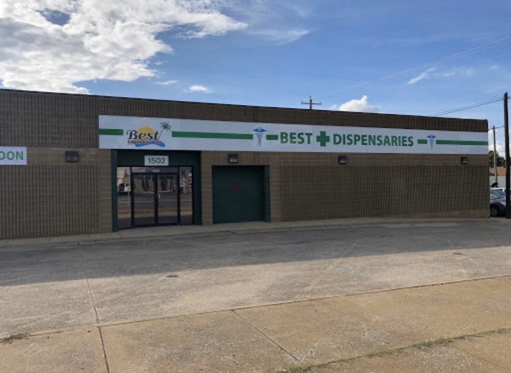 BEST DISPENSARIES Updated September 2024 1502 S Harvard Ave, Tulsa