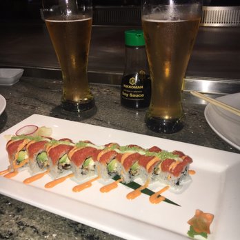 Encore Teppan - Orgasmic roll with 2 tall Asahis! - Teppanyaki Near Me - Diamond Bar, California Encore Teppan - Orgasmic roll with 2 tall Asahis! - Teppanyaki Near Me - Diamond Bar, California