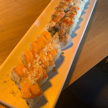 Fusion Sushi - 3 types of rolls. Very fresh and tasty. Highly recommend. - Sushi Bars Near Me - Calgary, Alberta