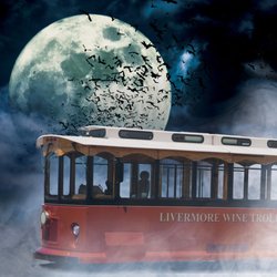 Livermore Wine Trolley - Halloween events bring Ghouls and Goblins on the Trolley! Wine Tasting has never been this scary!