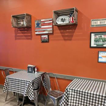 Broasted Brothers Chicken - tables and chairs in a restaurant - Desserts Near Me - Plymouth, Michigan Broasted Brothers Chicken - tables and chairs in a restaurant - Desserts Near Me - Plymouth, Michigan