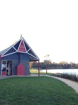 The Cornelian Bay Boathouse by null