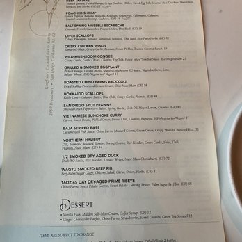 Kingfisher - Food menu - Vietnamese Near Me - San Diego, California Kingfisher - Food menu - Vietnamese Near Me - San Diego, California