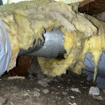 Attic Cleaning Services - Before - Insulation Installation Near Me