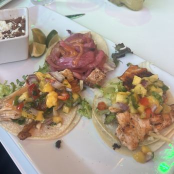 Tequila Catador - from the sea taco trio - Mexican Near Me - Reno, Nevada Tequila Catador - from the sea taco trio - Mexican Near Me - Reno, Nevada