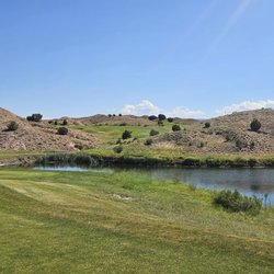 Black Mesa Golf Club - Course was in really good shape.