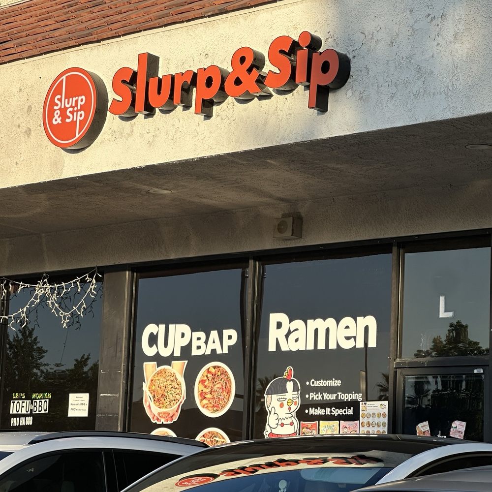 Slurp & Sip - Outside - Korean Near Me - Valencia, California Slurp & Sip - Outside - Korean Near Me - Valencia, California