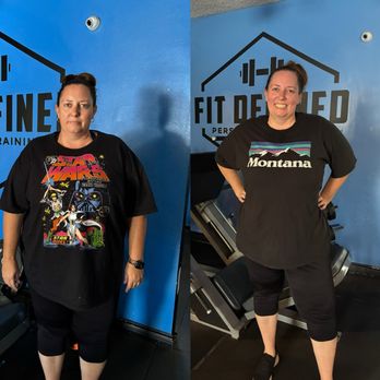 Fit Defined Personal Training - Celebrating Elizabeth's incredible progress -- 31 lbs lost over 6 months.
Proof that sustainable results come from dedication and support. - Trainers Near Me - Anaheim, California