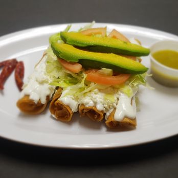 Sabor Azteca - Flautas - Mexican Near Me - Gaithersburg, Maryland Sabor Azteca - Flautas - Mexican Near Me - Gaithersburg, Maryland
