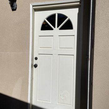 B Fix Handyman - Before (door weathered) - Handyman Near Me