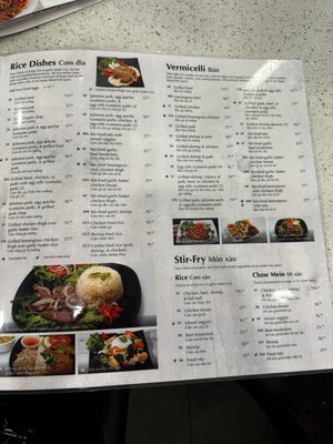 Menu photo 3 Pho Ba Co Irvine, CA