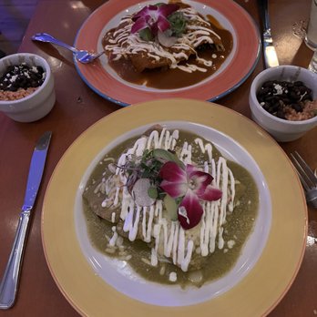 AY GUEY NYC - Spare rib and vegetarian enchiladas - Mexican Near Me - Woodside, New York