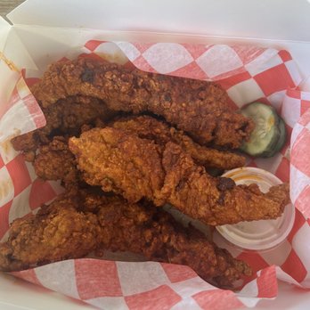 JAM Hot Chicken - 5 Tenders, heat level Jam (5) - Chicken Shop Near Me - Winter Park, Florida JAM Hot Chicken - 5 Tenders, heat level Jam (5) - Chicken Shop Near Me - Winter Park, Florida
