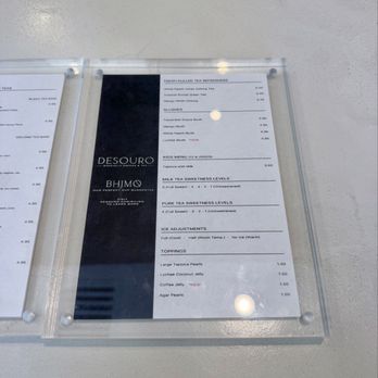 Desouro - fruit tea menu - Bubble Tea Near Me - Irvine, California Desouro - fruit tea menu - Bubble Tea Near Me - Irvine, California
