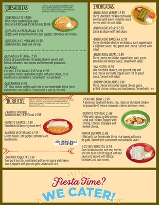 Menu photo 2 Mr Pancho Mexican Cuisine Georgetown, IN Menu photo 2 Mr Pancho Mexican Cuisine Georgetown, IN