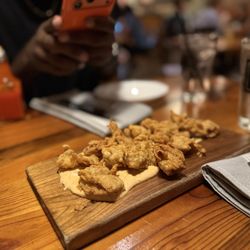 Harper's Table - Fried Oyster appetizer