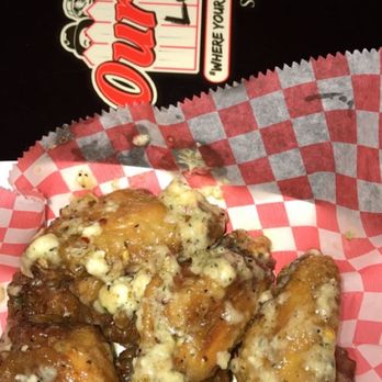 Our Gang's Lounge - a basket of chicken wings - American Near Me - Sharon, Pennsylvania