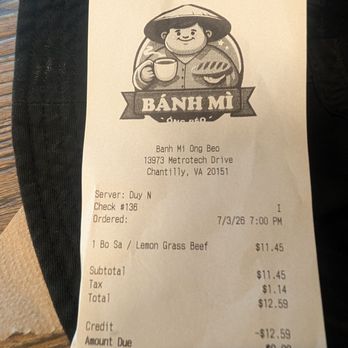 Banh Mi Ong Beo - Vietnamese Near Me - Chantilly, Virginia Banh Mi Ong Beo - Vietnamese Near Me - Chantilly, Virginia