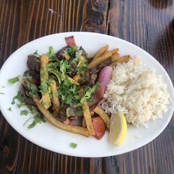 Caveman Kitchen - Lomo Saltado - Latin American Near Me - Los Angeles, California