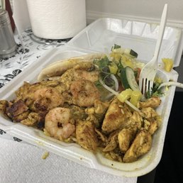 Chicken and Shrimp with Rice