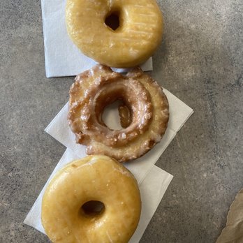 Ava’s Donuts - Glazed and a sour cream - Donuts Near Me - Asheville, North Carolina