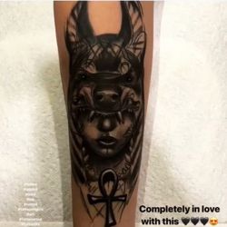 Helping Hands Tattoos - Anubis