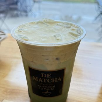 De Matcha - Pistachio Matcha Latte - Coffee & Tea Near Me - Buena Park, California De Matcha - Pistachio Matcha Latte - Coffee & Tea Near Me - Buena Park, California
