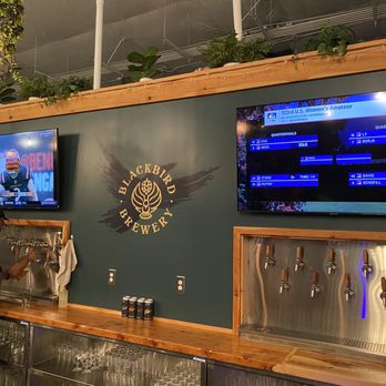 Blackbird Brewery - a man pouring a beer - Breweries Near Me - Wake Forest, North Carolina Blackbird Brewery - a man pouring a beer - Breweries Near Me - Wake Forest, North Carolina