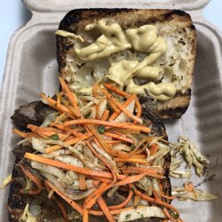 Green Tidings - Braised Lamb Shoulder Sandwich- So yummy!