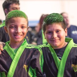 Premier Martial Arts Farragut - Two happy students at Premier Martial Arts Farragut!