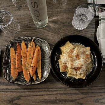 Drift - Carrots and ravioli - New American Near Me - Weehawken, New Jersey