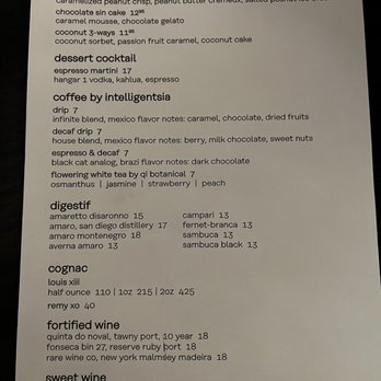 Hell's Kitchen - Dessert menu - Cocktail Bars Near Me - Funner, California Hell's Kitchen - Dessert menu - Cocktail Bars Near Me - Funner, California