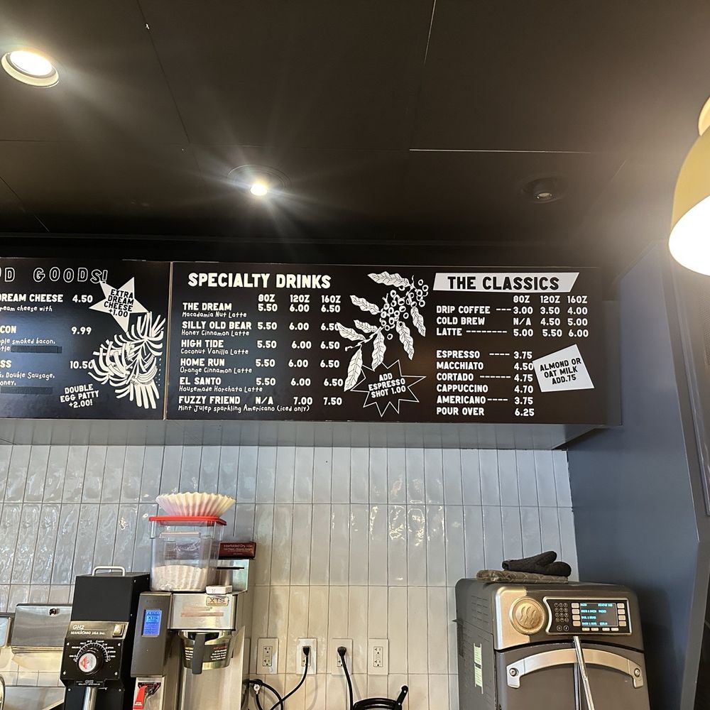 Dreamwave Coffee - Food + specialty drink + classic drink menu - Coffee Roasteries Near Me - Carlsbad, California Dreamwave Coffee - Food + specialty drink + classic drink menu - Coffee Roasteries Near Me - Carlsbad, California