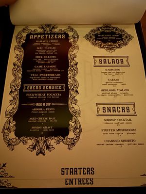 Menu photo 2 Butcher and the Rye Pittsburgh, PA