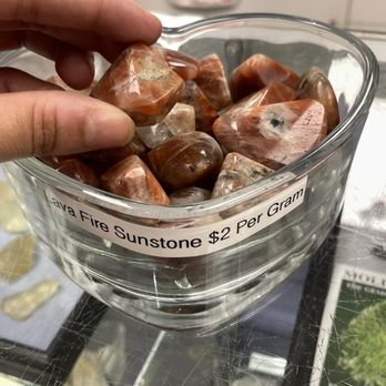Silver Pyramid - Lava ride sunstone - Jewelry Near Me - Richardson, Texas