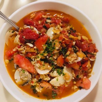 Green Arch Restaurant - a bowl of soup and a glass of water - Italian Near Me - Cortland, New York