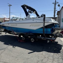 My boat and trailer getting tires replaced quickly My boat and trailer getting tires replaced quickly