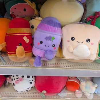 Walgreens - I rearranged the plushies to make it read like a Peanut Butter & Jelly Sandwich lol - Drugstores Near Me - Lakewood, California Walgreens - I rearranged the plushies to make it read like a Peanut Butter & Jelly Sandwich lol - Drugstores Near Me - Lakewood, California