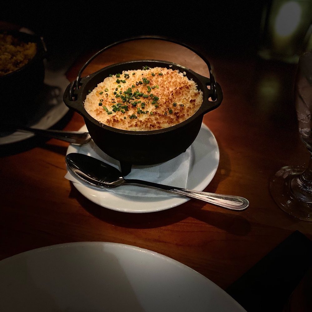 Roaring Fork - Green Chili Mac & Cheese - New American Near Me - Austin, Texas Roaring Fork - Green Chili Mac & Cheese - New American Near Me - Austin, Texas