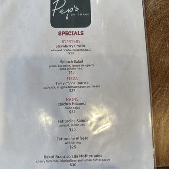 Pep’s On Grand - Lunch specials - Italian Near Me - New York, New York Pep’s On Grand - Lunch specials - Italian Near Me - New York, New York
