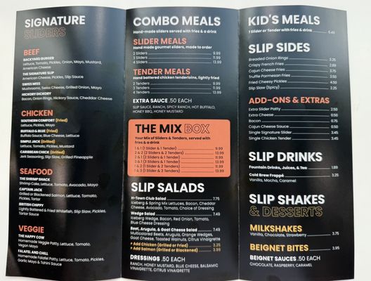 Menu photo 1 Slip Sliders Houston, TX Menu photo 1 Slip Sliders Houston, TX