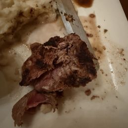 Filet mignon texture to show that it's stringy Filet mignon texture to show that it's stringy
