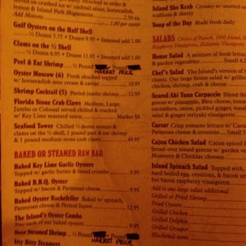 Island Fish - Menu - Seafood Near Me - Marathon, Florida Island Fish - Menu - Seafood Near Me - Marathon, Florida