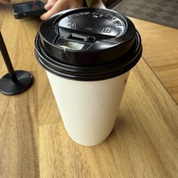 Cathyrn’s Market - Decaf latte with 1/2 salted caramel flavoring