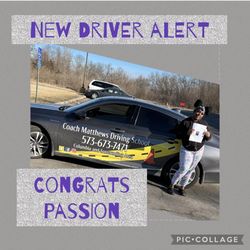 Coach Matthews Driving School - New Driver Alert