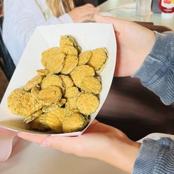 Granny Fishes' House - Fried pickles