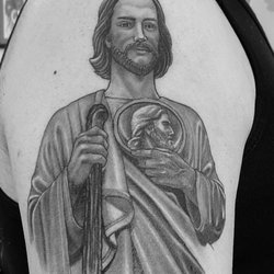 Inkman Tattoo - San Jude upper arm