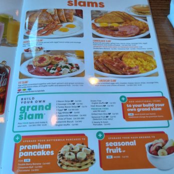 Denny's - Menu 5/2022 - American Near Me - Cameron Park, California